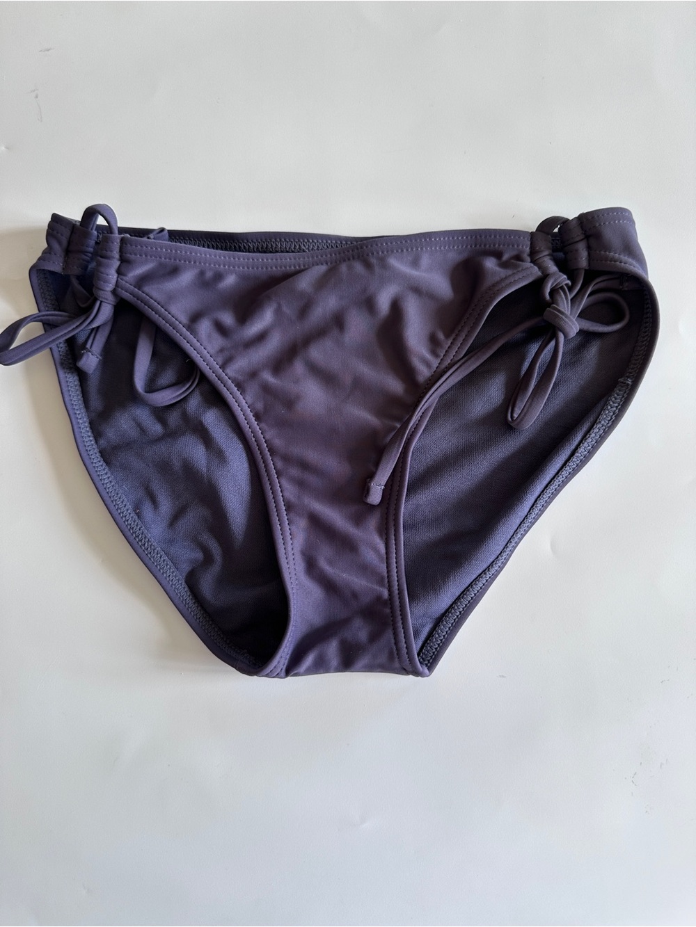 Xhilaration Plum Purple Side-Tie Bikini Bottoms Size Small